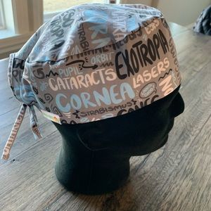 Men’s tie back scrub cap